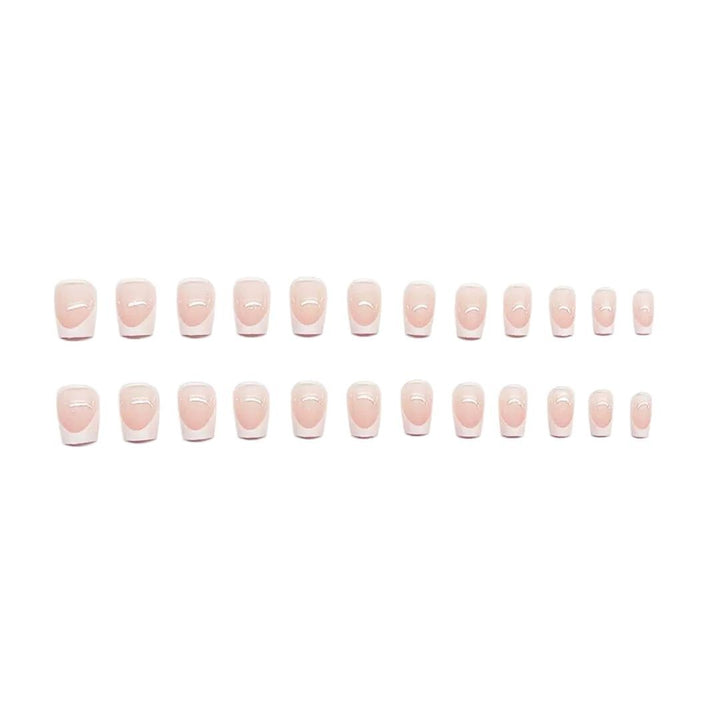 Premium French Tip Nail Set Kalsten