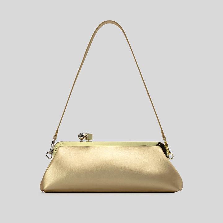 Elegant Patent Leather Evening Handbag