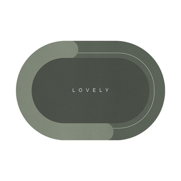 Large Rectangular Anti-Slip Silicone Placemat With Heat-Resistant Surface And Raised Edge Splash Guard