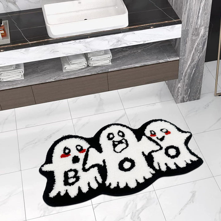 Playful Cartoon Vehicle Bath Mat