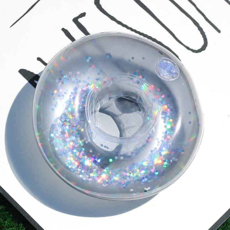 Ladies Inflatable Swimming Ring with Floral Design Kalsten