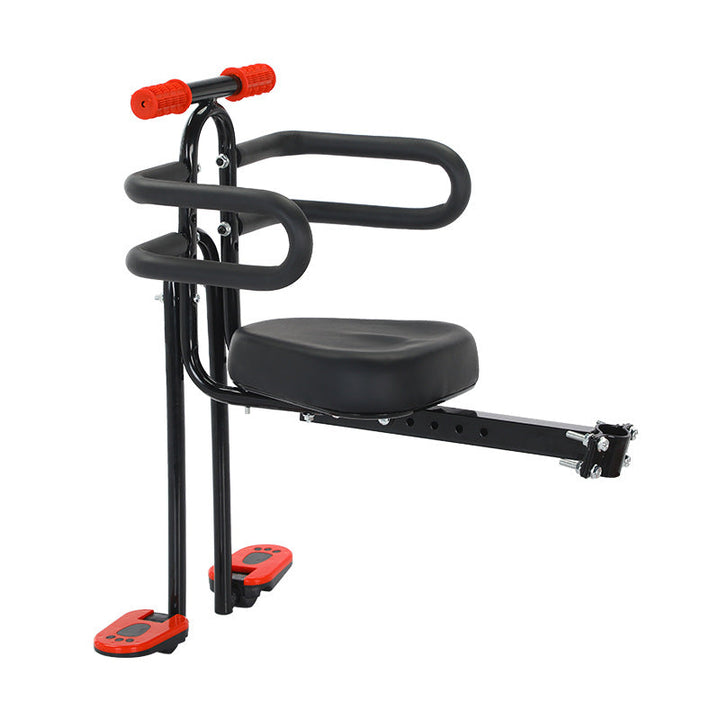 adjustable padded child bicycle passenger seat with safety armrest Kalsten