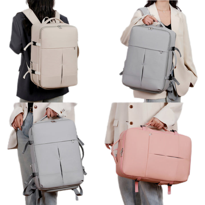 Versatile Travel Backpack with Expandable Storage