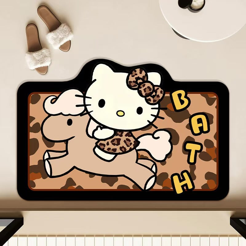 Hello Kitty-Themed Bath Mat Kalsten