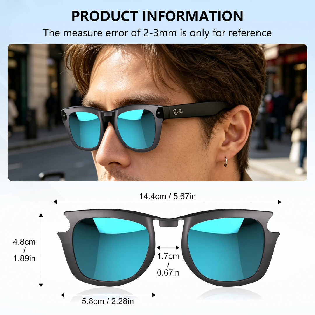 Fashion sunglasses with polarized lenses Kalsten