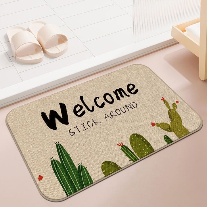 Cat-Themed Non-Slip Bath Mat