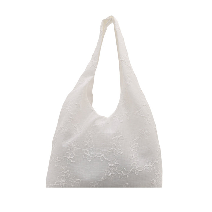 Floral Patterned Reusable Shopping Tote Bag