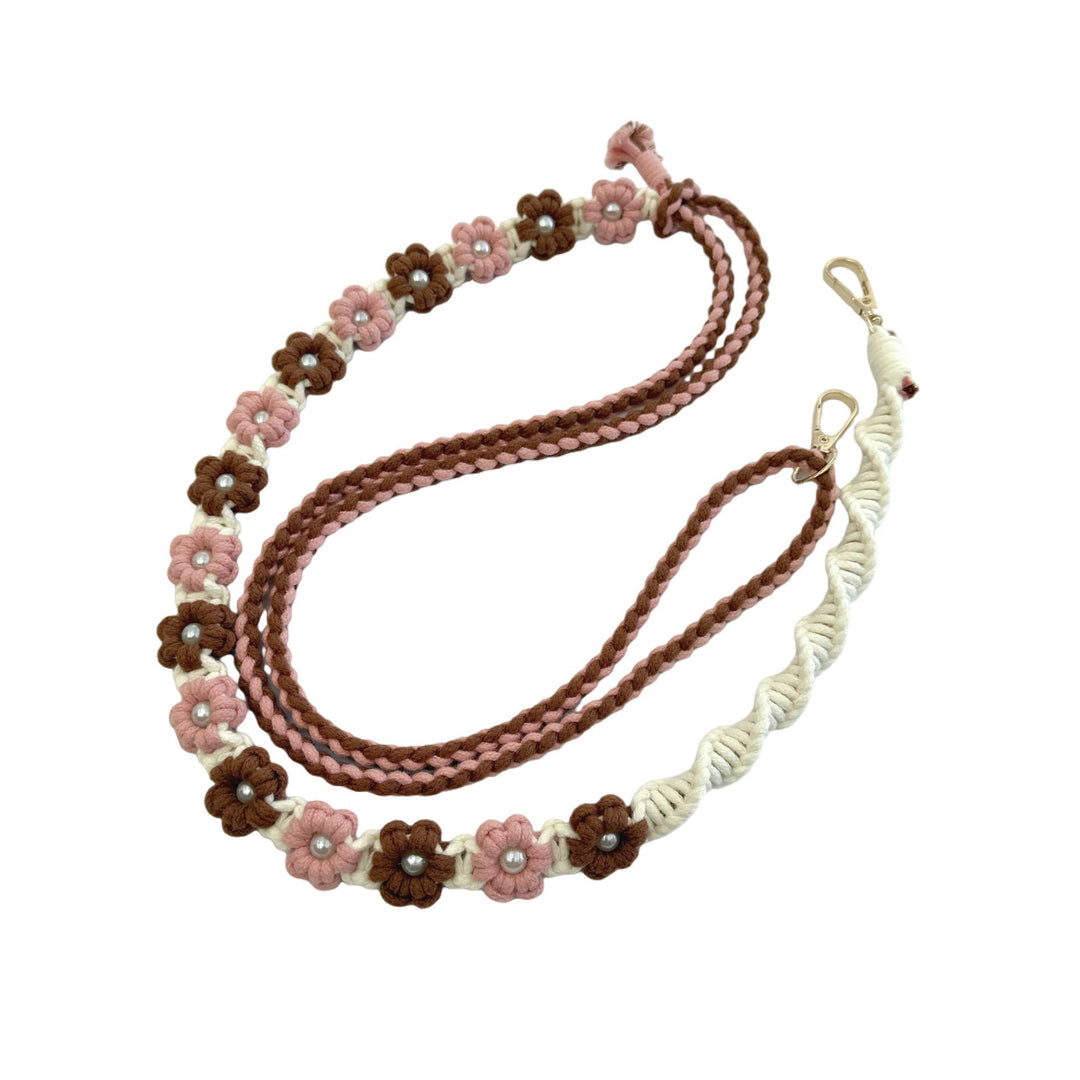 Stylish Floral Embroidered Dog Leash Kalsten