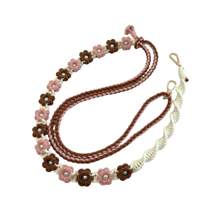 Stylish Floral Embroidered Dog Leash Kalsten