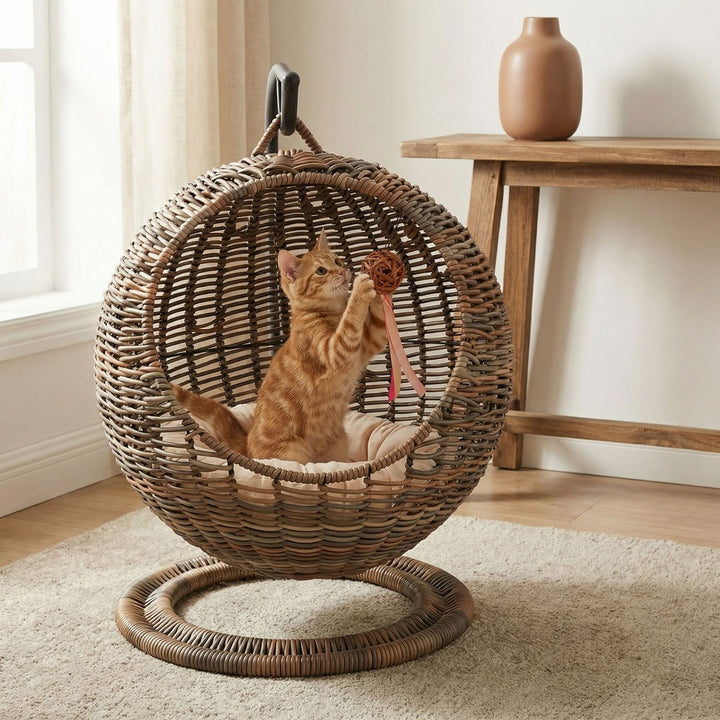 Hanging basket with comfortable padding Kalsten