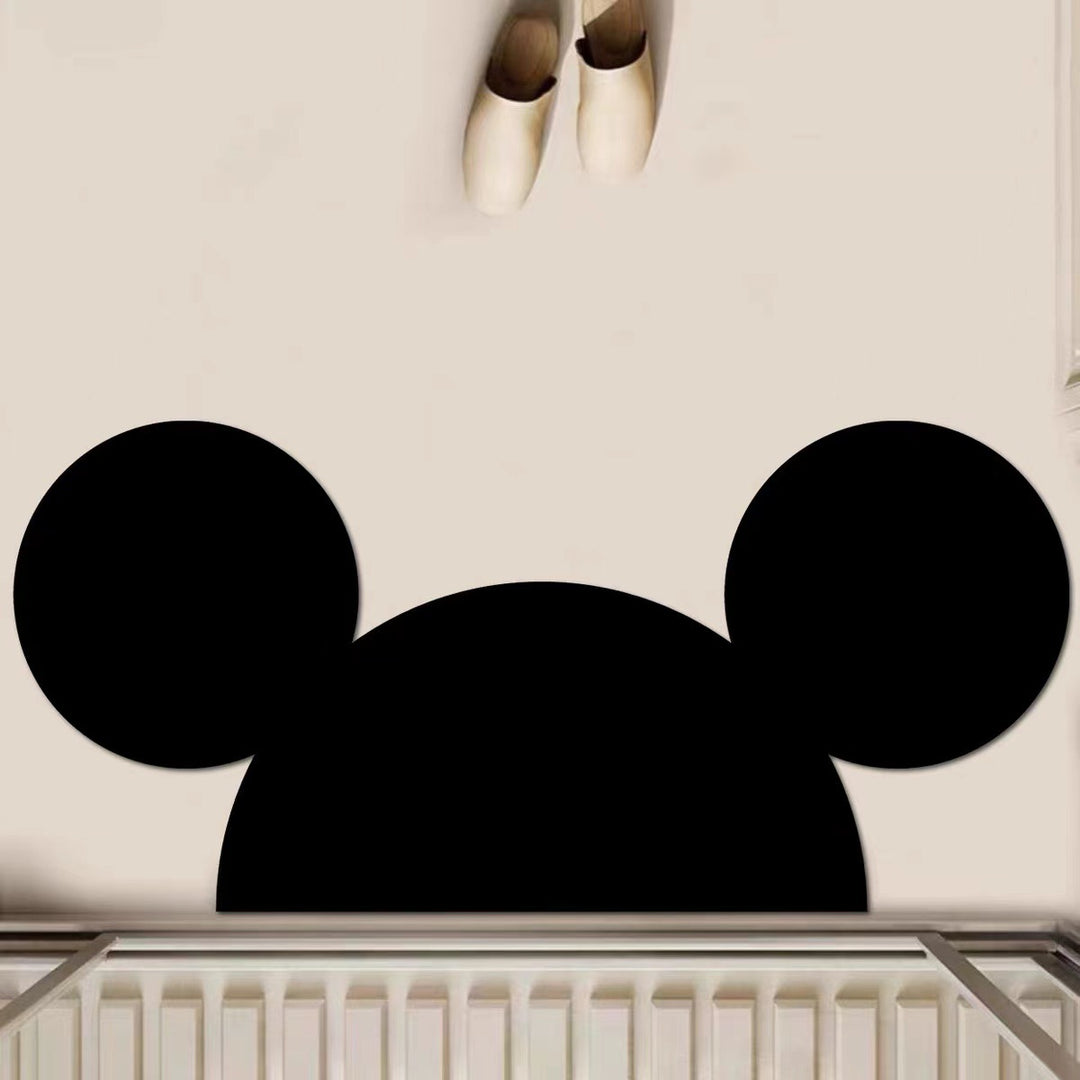 Cartoon Mouse-Themed Mat for Home Decor
