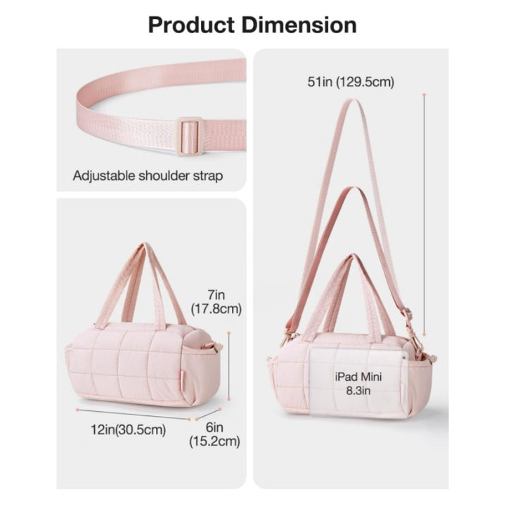 Quilted Shoulder Tote Kalsten