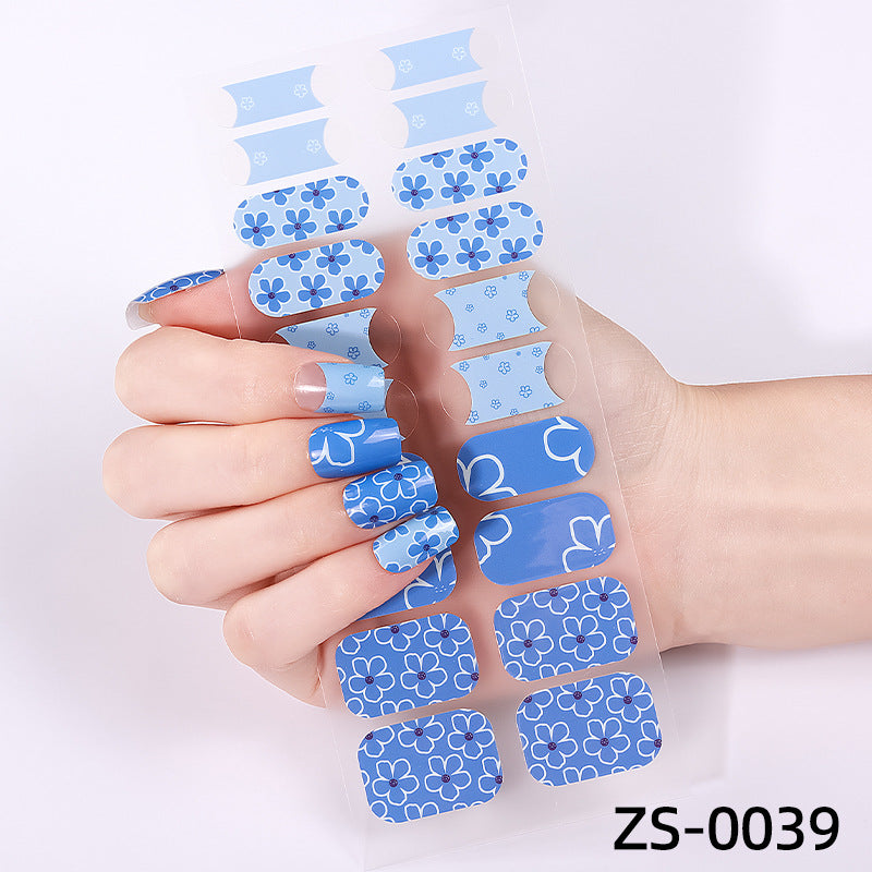 Sparkly Glitter Nail Wraps