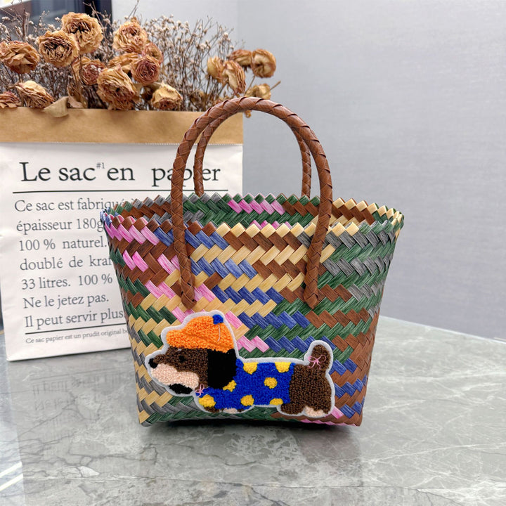 Playful Bast Handbag Kalsten