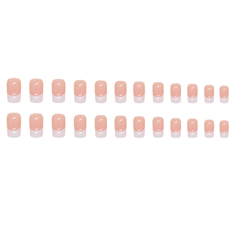Elegant French Tip Press-On Nail Enhancements Kalsten