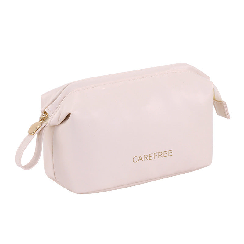 Cosmetic Organizer Bag With Elegant Zipper And Practical Carry Handle Kalsten