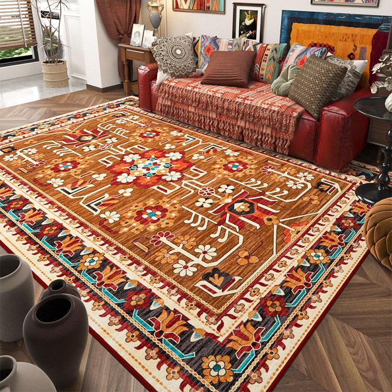 Geometric Pattern Area Rug Kalsten