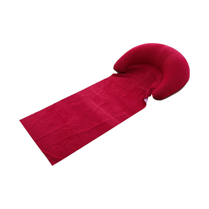 Women Inflatable Relax Lounger with Integrated Headrest Kalsten
