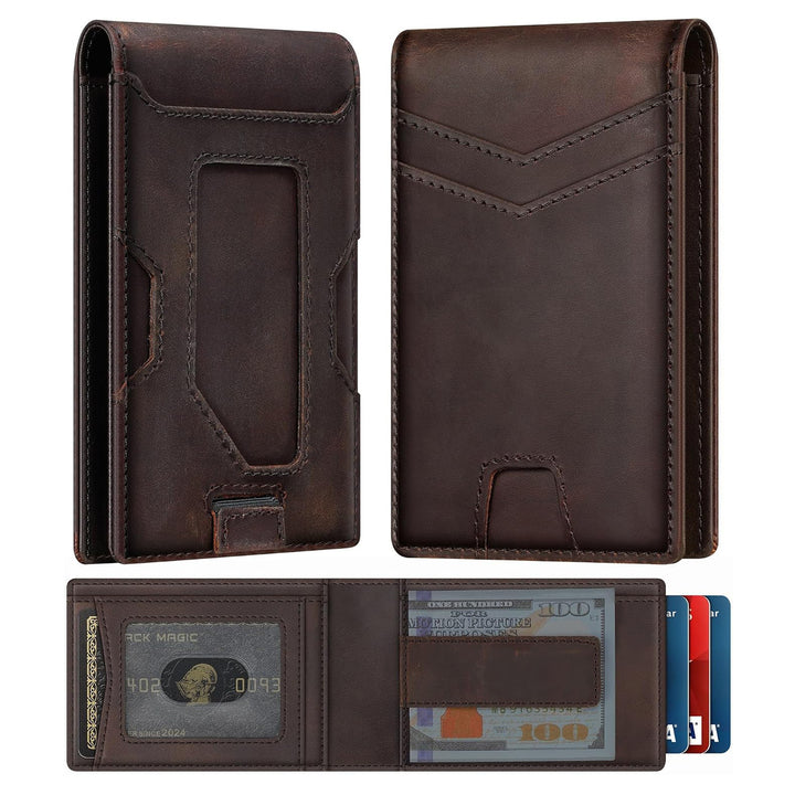 Premium RFID-Blocking Leather Cardholder Kalsten