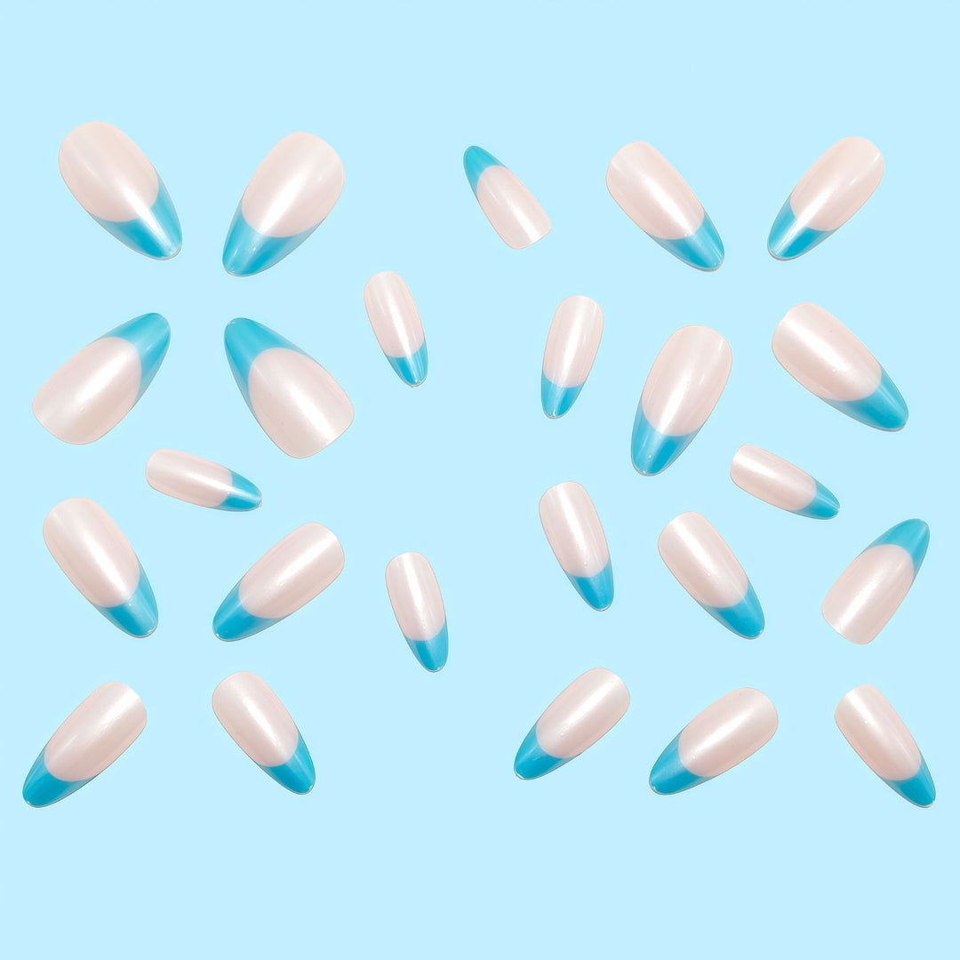 Stylish Color Gradient Artificial Nails Kalsten