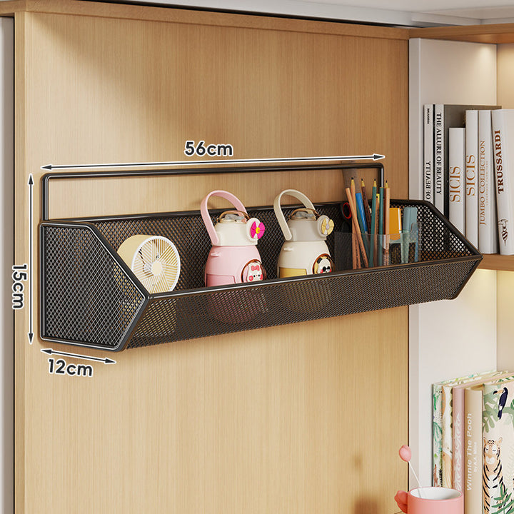 Over-Cabinet Mesh Hanging Storage Basket Shelf Organizer