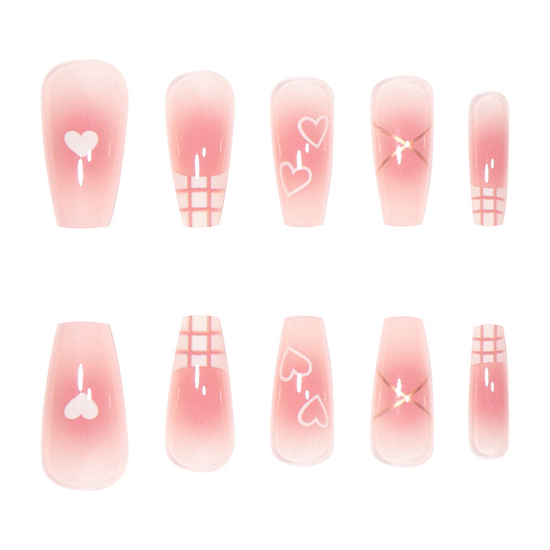 Artistic Almond-Shaped Press-On Nails Kalsten