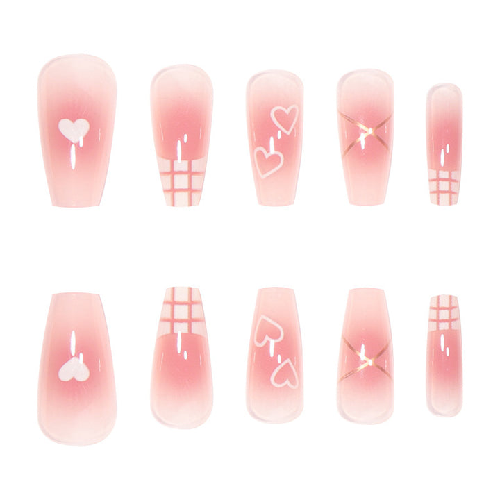 Artistic Almond-Shaped Press-On Nails Kalsten