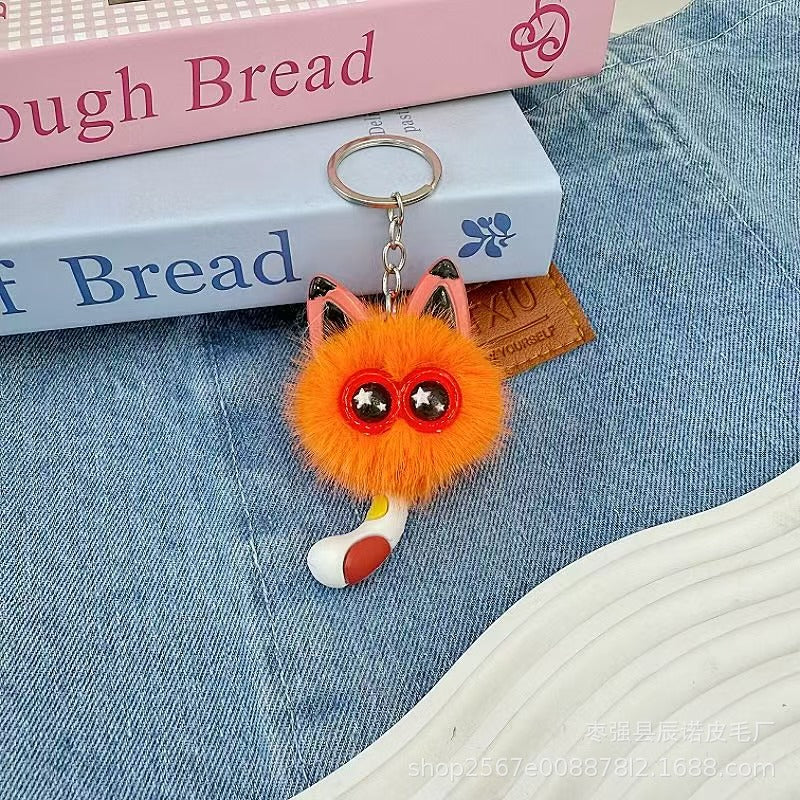 Cute Plush Cat Keychain Accessory Kalsten