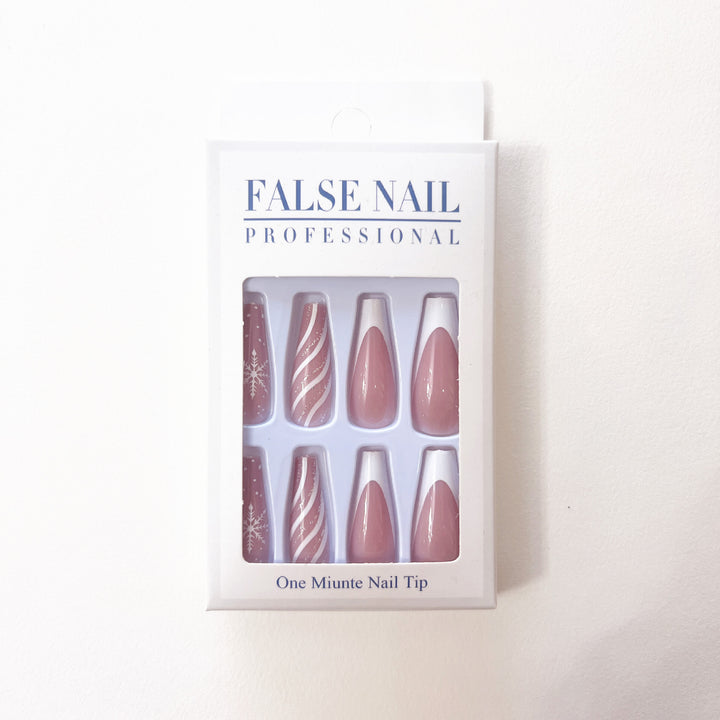 Creative Holiday-Inspired Press-On Nail Set
