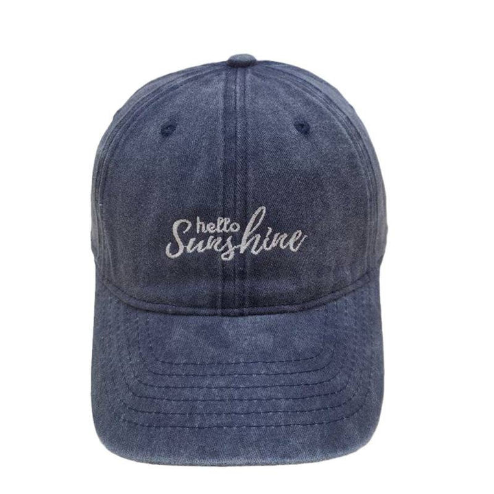 Women's Embroidered Cotton Baseball Cap Kalsten