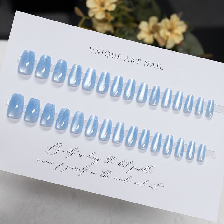 Glossy Acrylic Press-On Nail Set