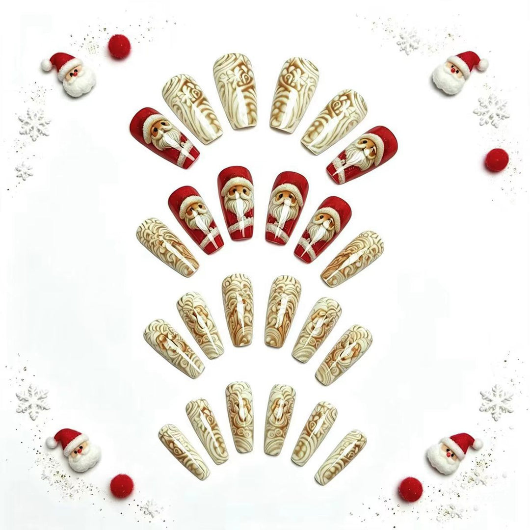 3D Decorative Holiday Nail Art Kalsten