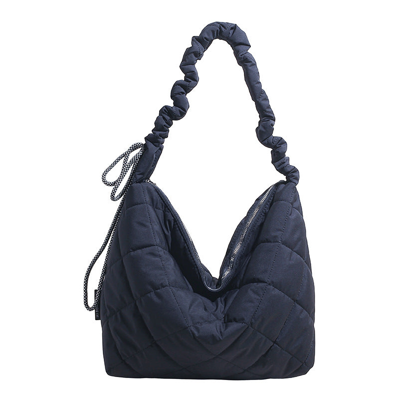 Quilted Puffer Shoulder Bag
