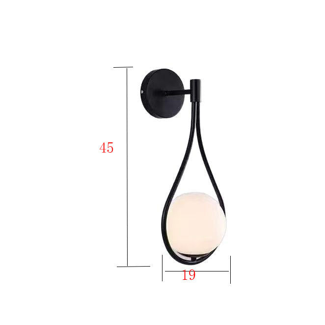 Modern Elegant Orb Wall Sconce