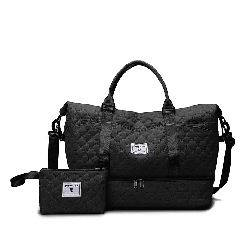 Stylish Quilted Travel Duffel Kalsten