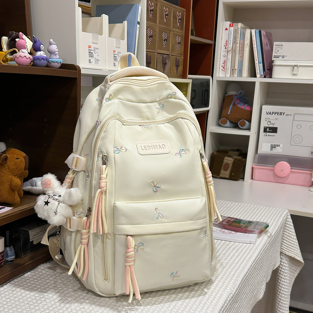 Embroidered Multi-Functional Backpack Kalsten