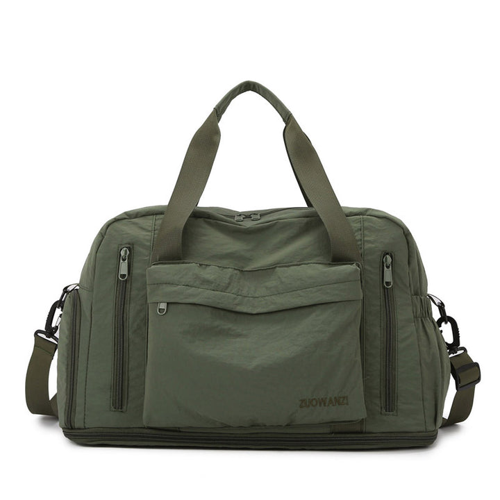 Sporty Shoulder Bag With Integrated Organization System Kalsten