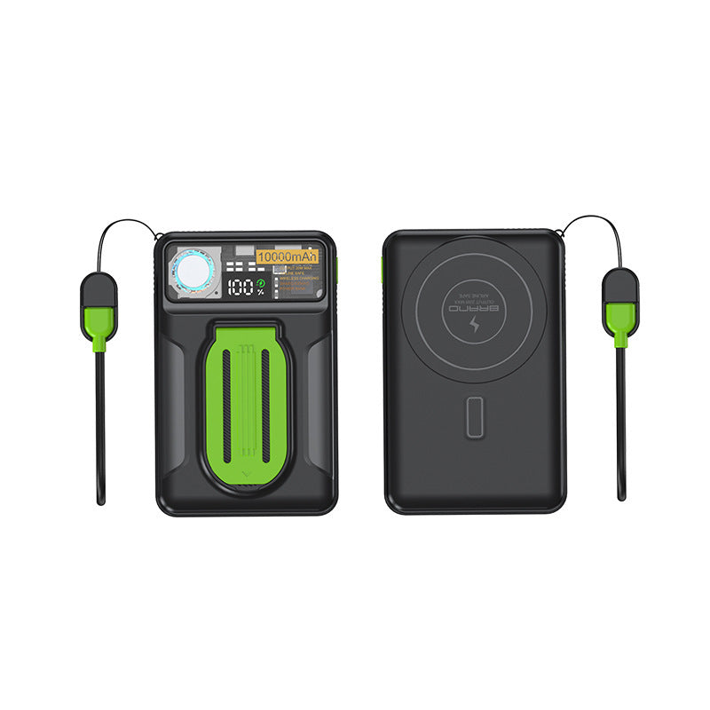 High-performance power bank with smart LED display and multifunctional charging cable Kalsten