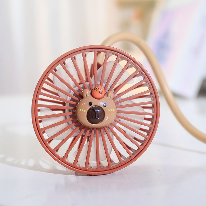 Women Portable Neck Fan with Flexible Design Kalsten