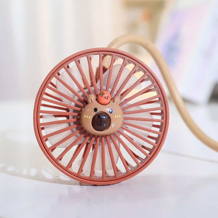 Portable Usb Neck Fan with Flexible Mount Kalsten
