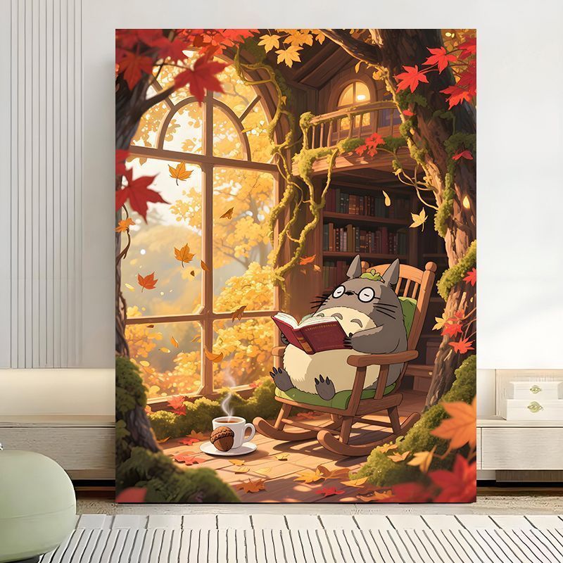 Enchanted Forest Scene Canvas Art Print Kalsten