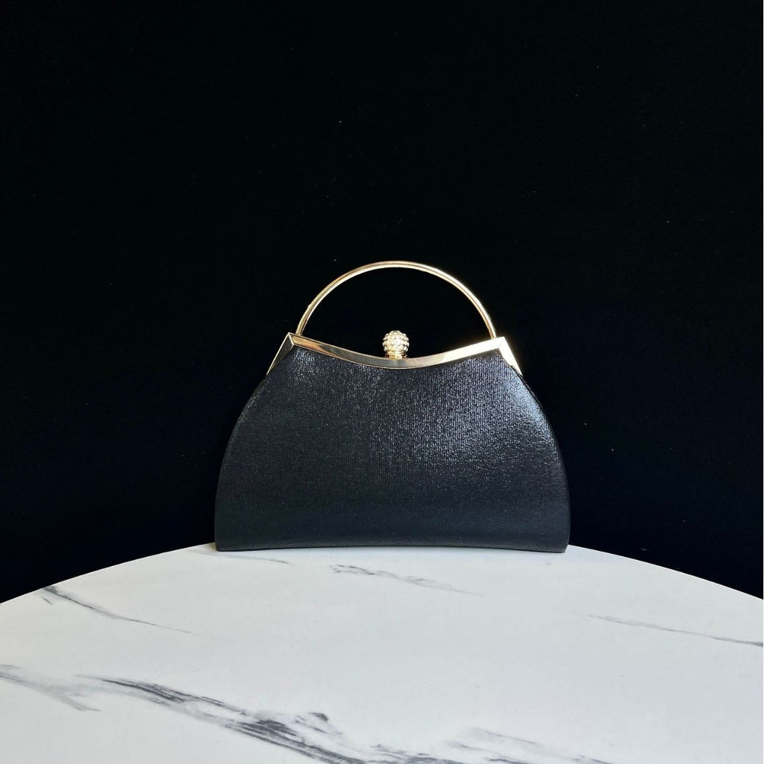 Textured Vintage Handheld Evening Purse