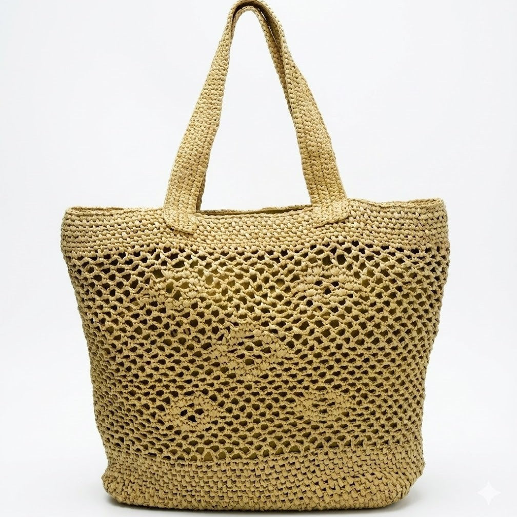 Handwoven tote bag with modern patterns Kalsten
