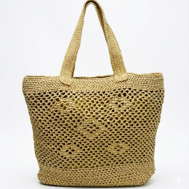 Handwoven tote bag with modern patterns Kalsten