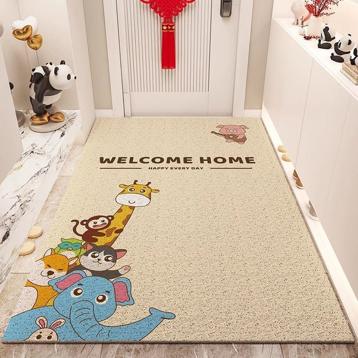 Playful Cat-Themed Area Mat