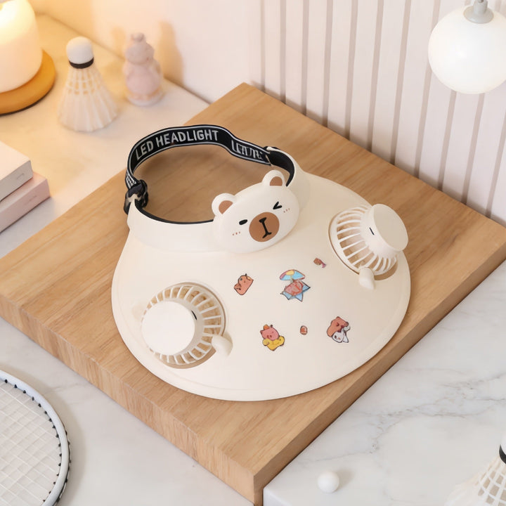 Ladies Comfortable Table Fan with Playful Design Kalsten