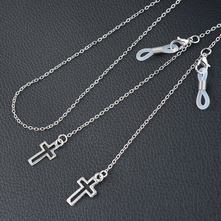 Dual Cross Pendant Eyewear Chain Kalsten
