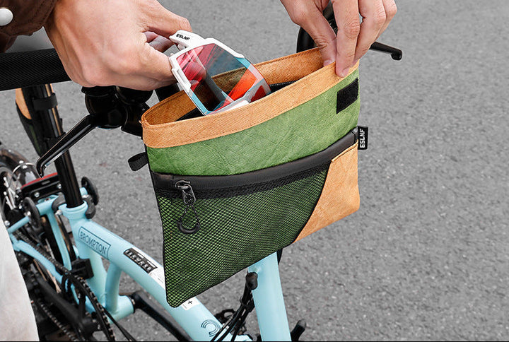 compact water-resistant travel crossbody pouch with mesh organizer and adjustable cord strap Kalsten