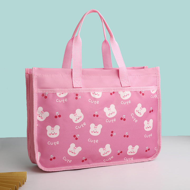 Kids Cute Bunny Print Lunch Bag Kalsten