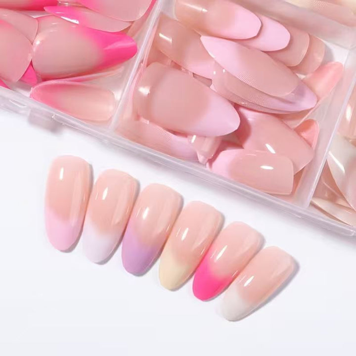 Premium Gradient Press-On Nail Set Kalsten